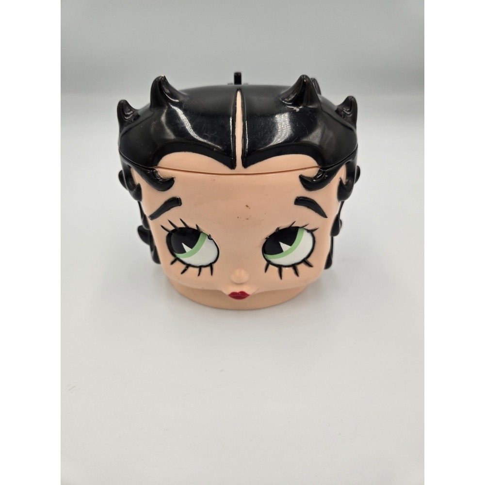Betty Boop Mug With Lid Plastic King Features For Universal‎ Studios
